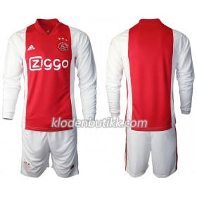 AFC Ajax Barn Hjemmedraktsett 2020-2021 Langermet (+ Korte bukser)